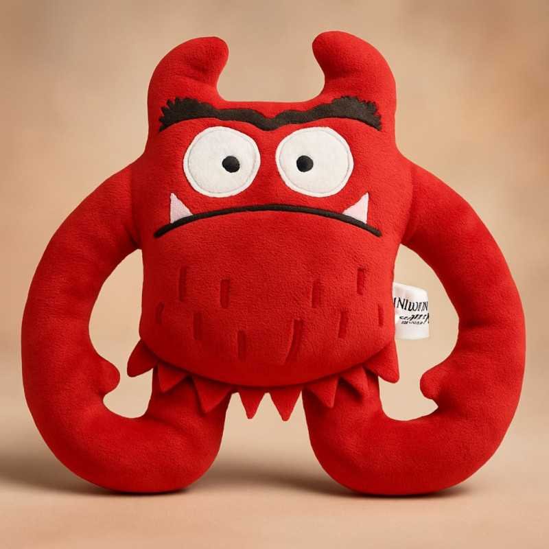 Mounstro de colores rojo/