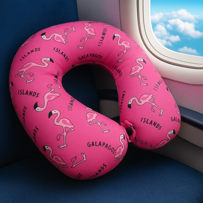 Almohada de Viaje Sublimada 360° con tu Diseño