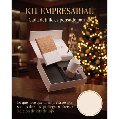 Kit Ecológico de Corcho: Libreta, Taza y Bolígrafo