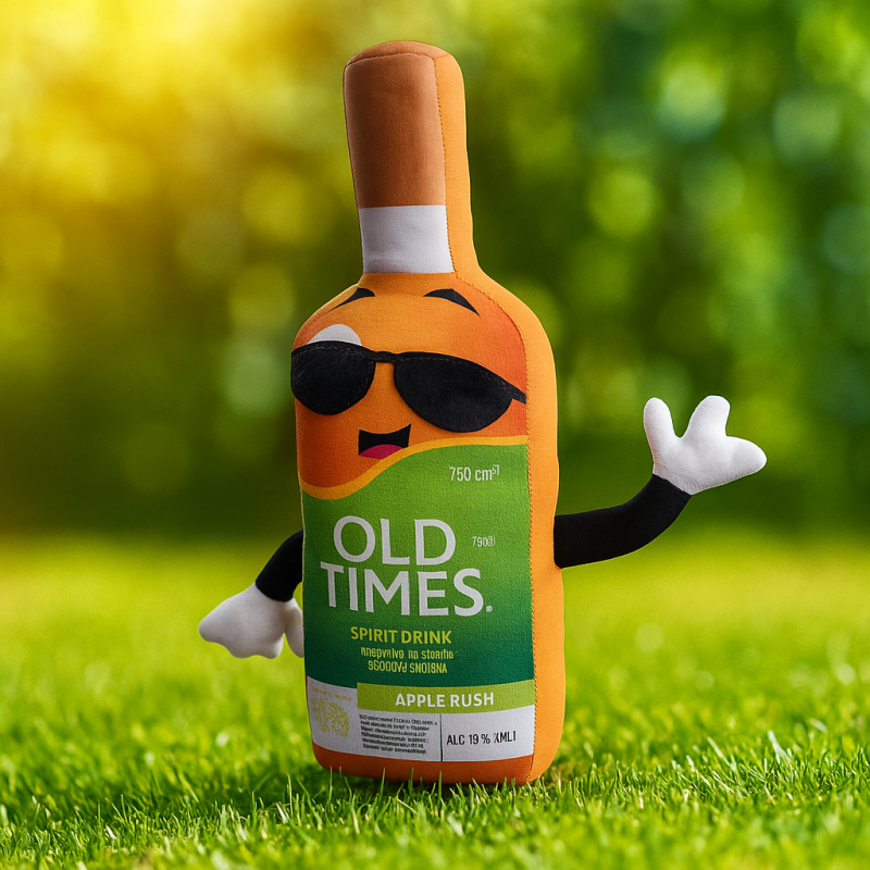 peluche Botella de Old Times