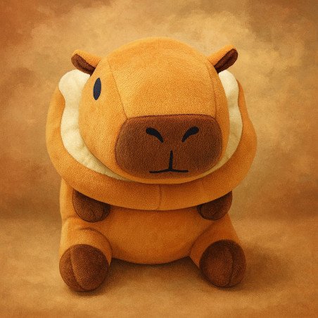 Peluche Capibara Plush, Suavidad que Enamora