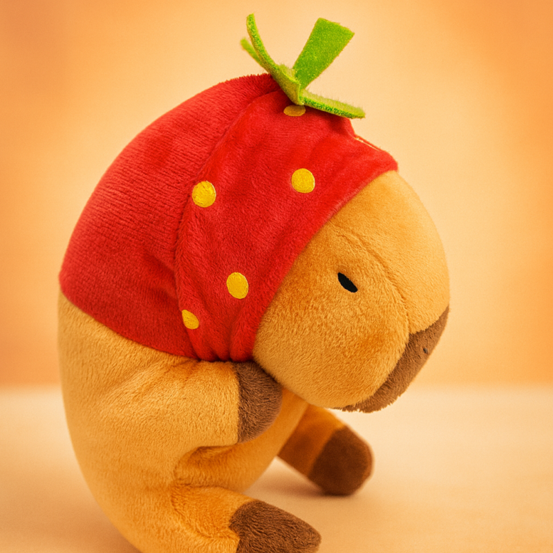 Peluche Capibara Plush, Suavidad que Enamora